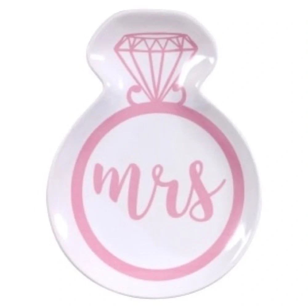 “MRS” RING SHAPED TRINKET TRAY NWT